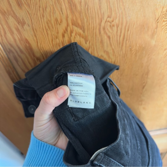 slvrlake beatnik high rise slim skinny leg jeans - Picture 8 of 8